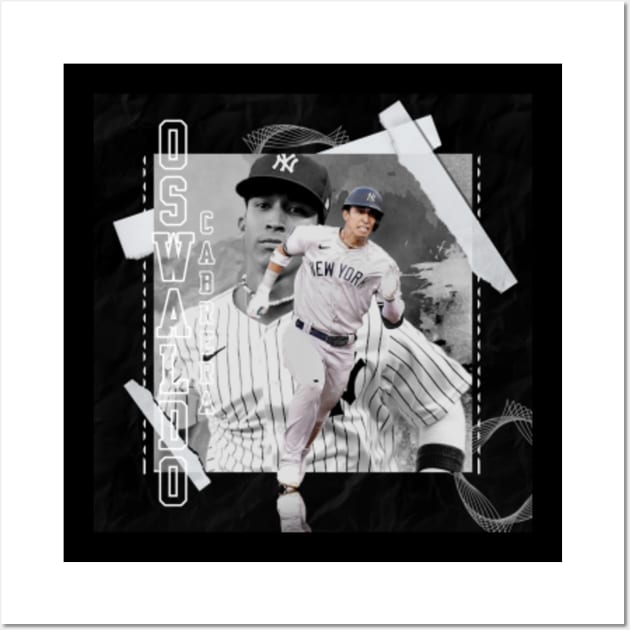 Rinkha Oswaldo Cabrera Baseball Paper Poster Yankees 6 T-Shirt