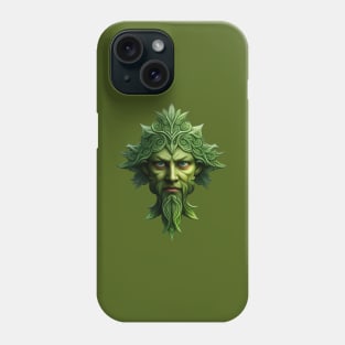 The Mountain Mens Celtic Wiccan Pagan Green Man Phone Case