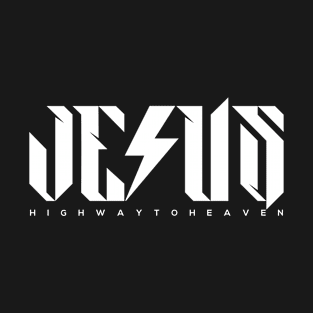 Jesus Rocks Highway to Heaven T-Shirt