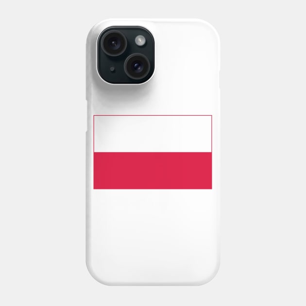 Flag of Poland Phone Case by COUNTRY FLAGS