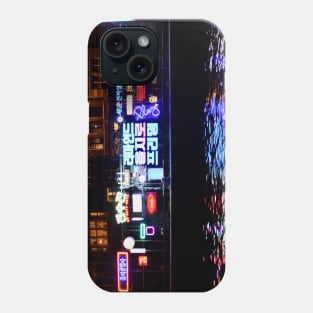 Amsterdam Architecture Neon / Swiss Artwork Photography Phone Case