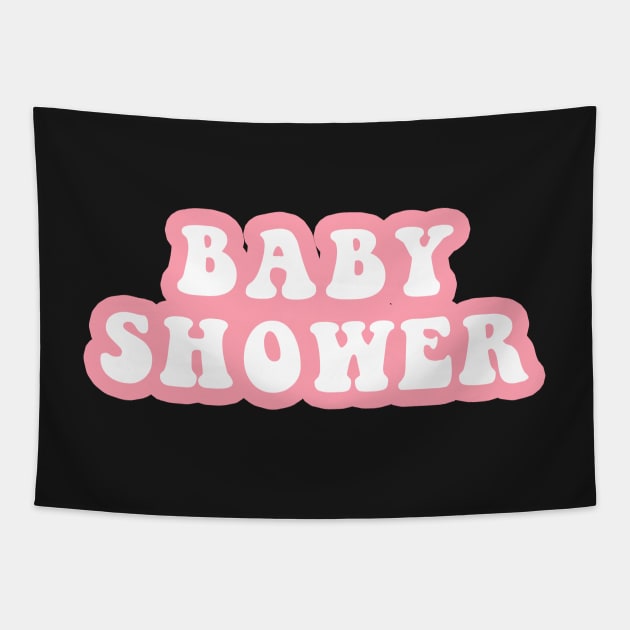 Baby Shower Tapestry by CityNoir