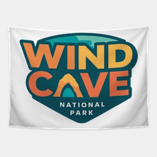 Wind Cave U.S. National Park Tapestry