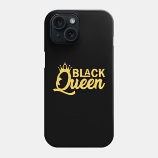 Black Queen, Black History Month Phone Case