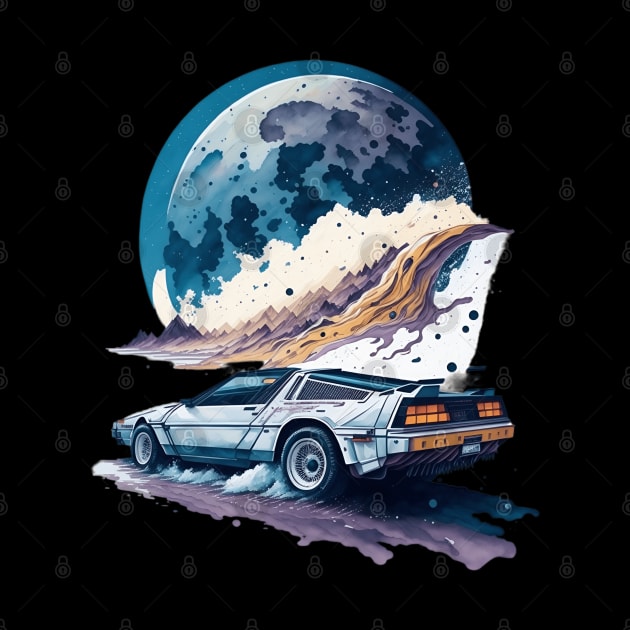 Summer Art DMC DeLorean by Shop Goods