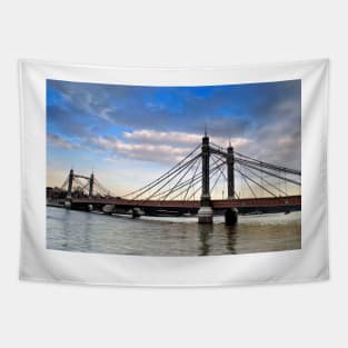 Albert Bridge River Thames London Tapestry