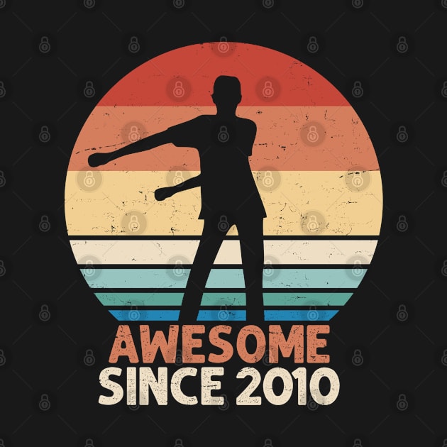 Awesome Since 2010 Floss Dance 10th like a boss 10 years gift by ricardotito