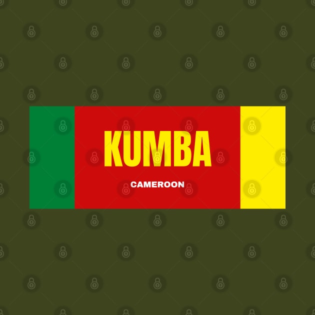 Kumba City in Cameroon Flag Colors by aybe7elf