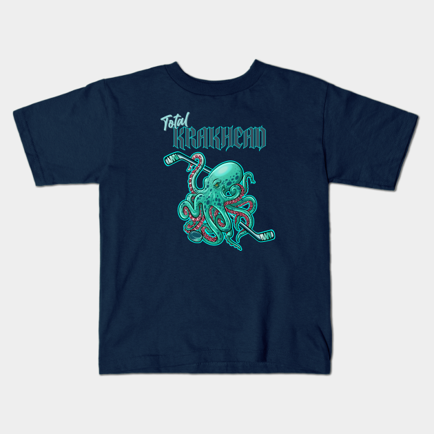 Krakhead Fan Shirt - Seattle Kraken - Kids T-Shirt | TeePublic UK