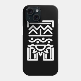 Native American Abstract Pattern Large Phone Case