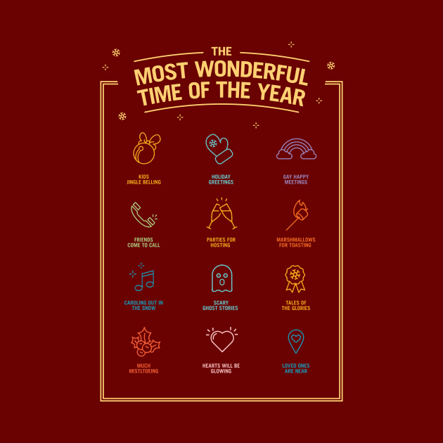 Most Wonderful Time of the Year by Heyday Threads