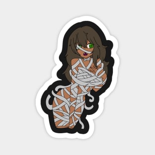 Halloween Mummy Girl Magnet