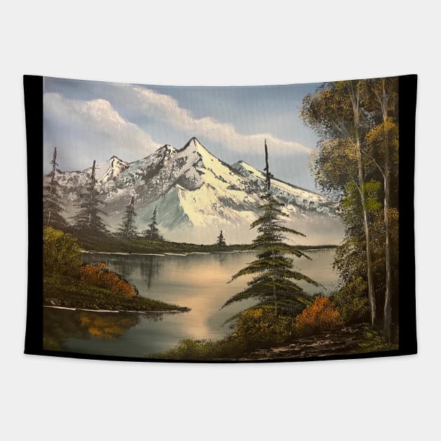 Mountain Summit Tapestry by J&S mason