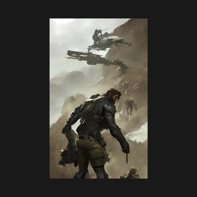 Metal Gear solid inspired art by IOANNISSKEVAS