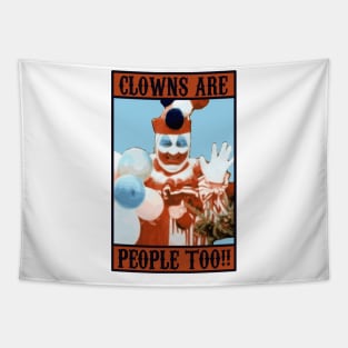 Clowns Are People Too! Tapestry