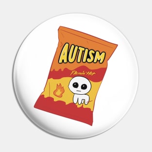 autism flamin hot Pin