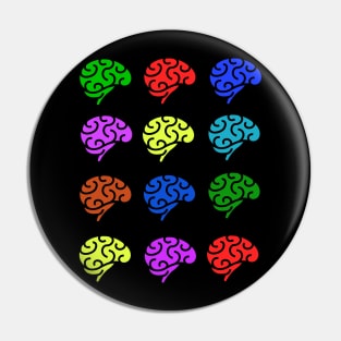 Brains design Pin