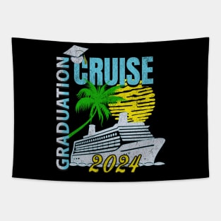 2024 Graduation Cruise Squad Tapestry