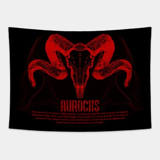 Aurochs - Fossil Art Tapestry