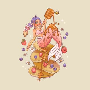 Pancake mermaid T-Shirt