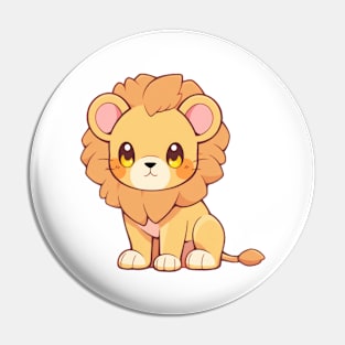 Cute little lion Pin