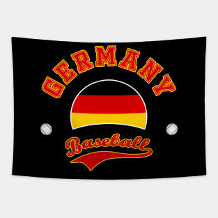 Germany Baseball Team Tapestry