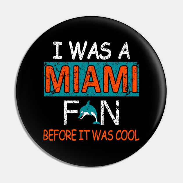 Miami Pro Football - Before It Was Cool Pin by FFFM