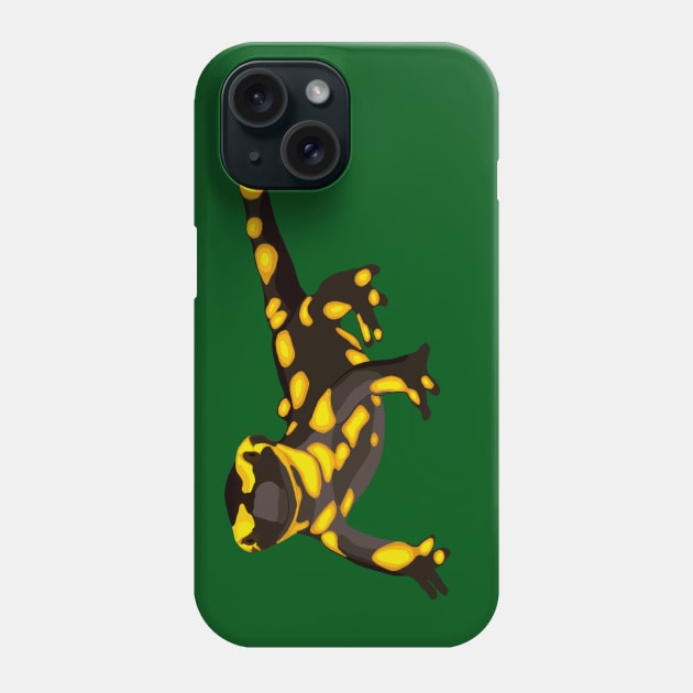Fire Salamander Phone Case by Rumpelstilskin Shop