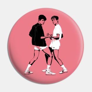 Wham! Aesthetic Retro Style Design Pin