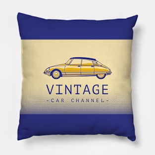 Vintage Car Classic Pillow