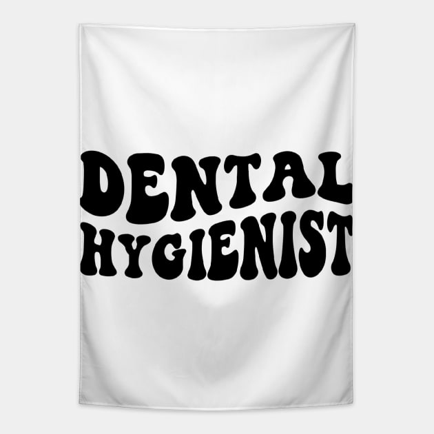 Dental Hygienist - Dentist Retro Dental Hygienists Tapestry by fromherotozero