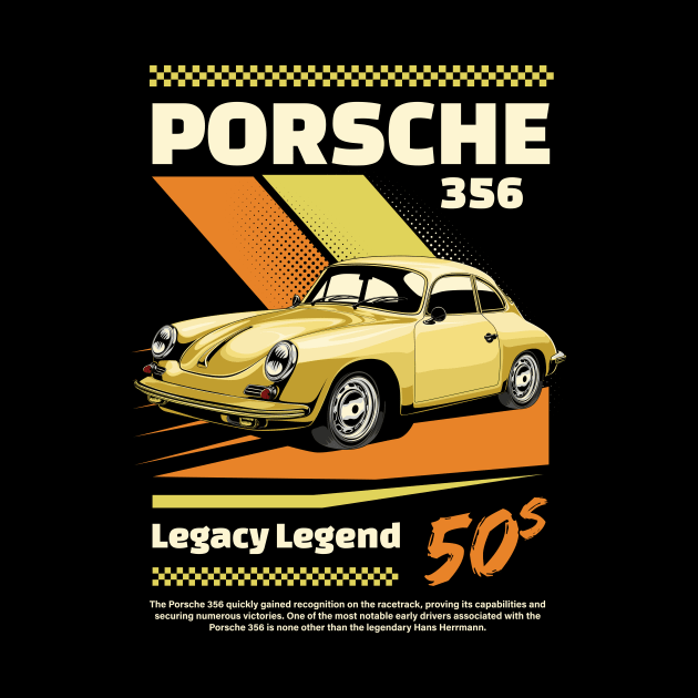 50s Porsche 356 by Harrisaputra