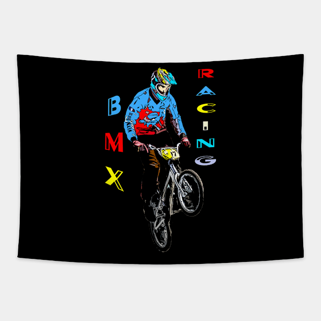 bmx Tapestry by rickylabellevie