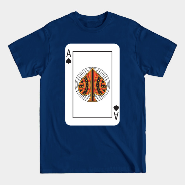 Discover Ace of Spades - Card Game - T-Shirt