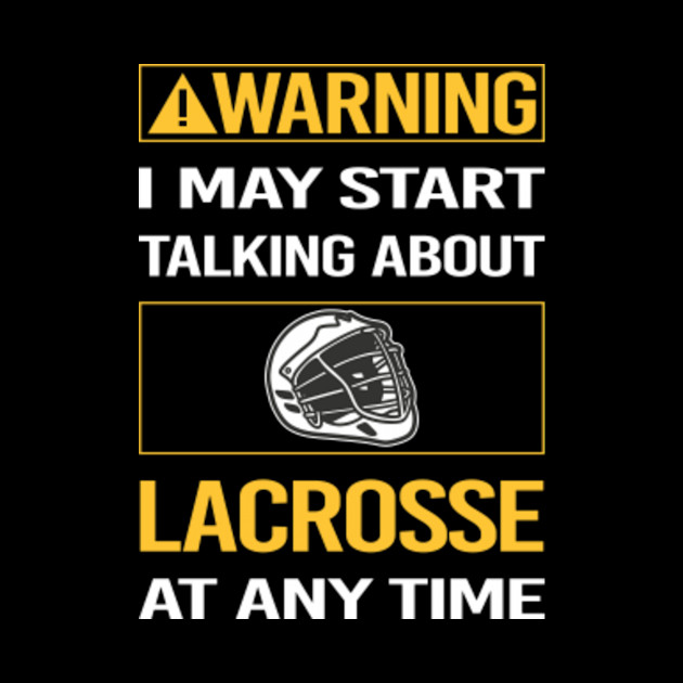 Funny Yellow Warning Lacrosse - Lacrosse - Phone Case