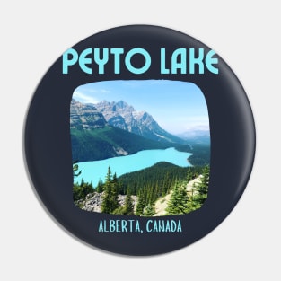 Peyto Lake Alberta Canada Pin