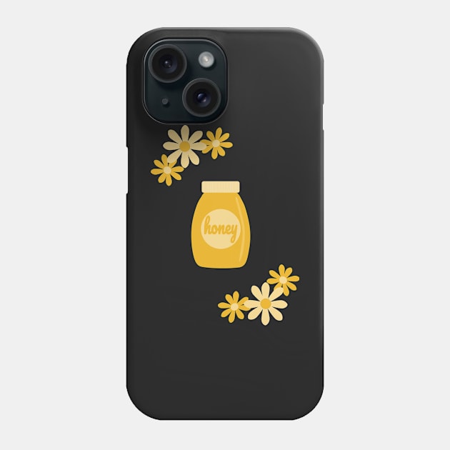 Honey and Flowers Sticker Pack Phone Case by elrathia