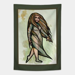 Green Goddess Tapestry