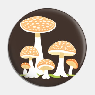 Mushroom Cluster 02 Pin