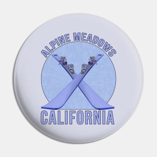 Alpine Meadows, California Pin