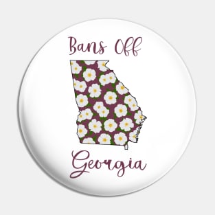 Bans Off Georgia Pin