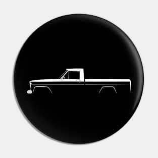 Jeep Gladiator (SJ) Silhouette Pin