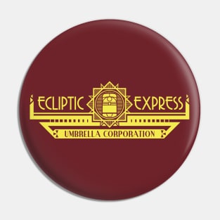 The Ecliptic Express (light print) Pin