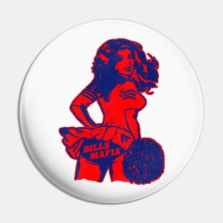 Buffalo Cheerleader Pin