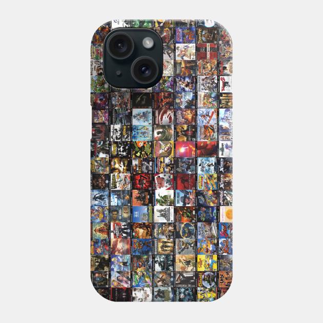 Video games PS2 Retro Game Covers Phone Case by Tees_N_Stuff