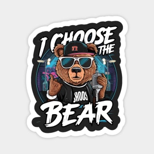 Music lovers: i choose the Bear. Magnet