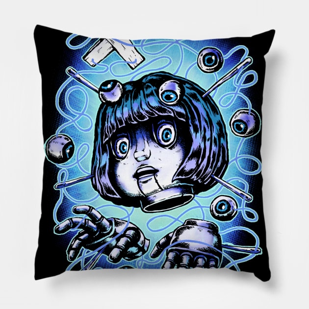 Shadow Puppet Pillow by Villainmazk