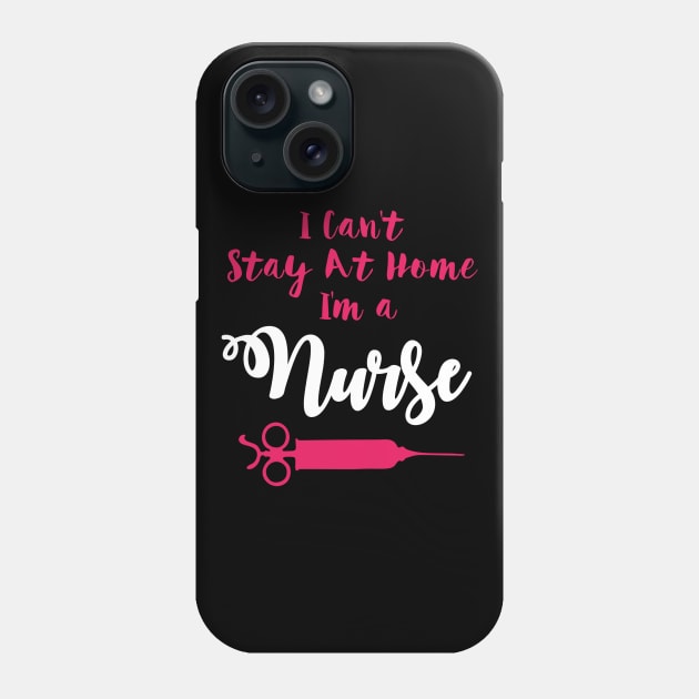 Nurse Stay At Home Quarantine Phone Case by Mima_SY