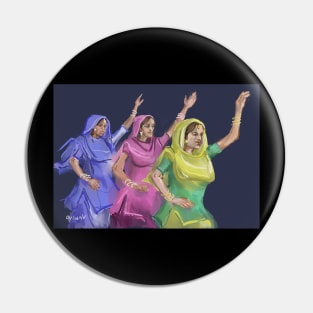 Punjabi girls celebrate Pin