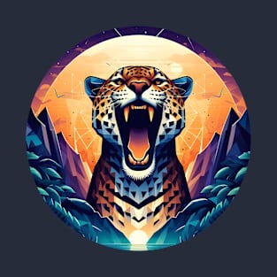 Low Poly Jaguar T-Shirt